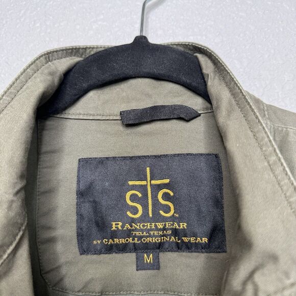 STS Ranchwear Ladies Olive Green Piper Jacket STS8558 Size Medium - Picture 3 of 8